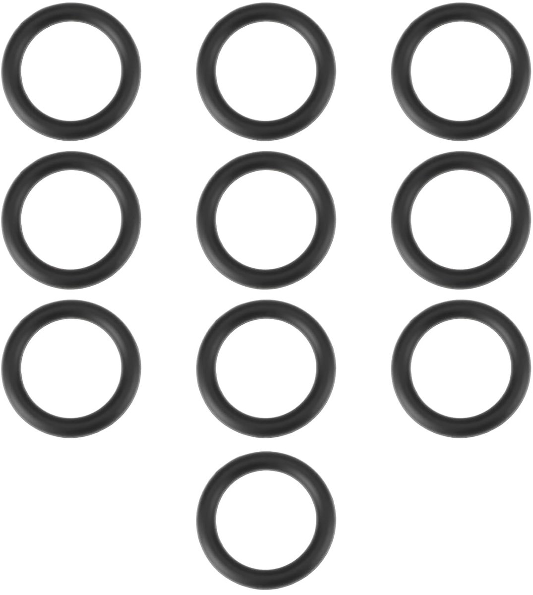 SnelShoppen - 10 Stuks O-Ringen NBR H4B 9mmx1.8mm 90A Hardheid Vervangingsonderdelen voor Tractoren en Maaiers