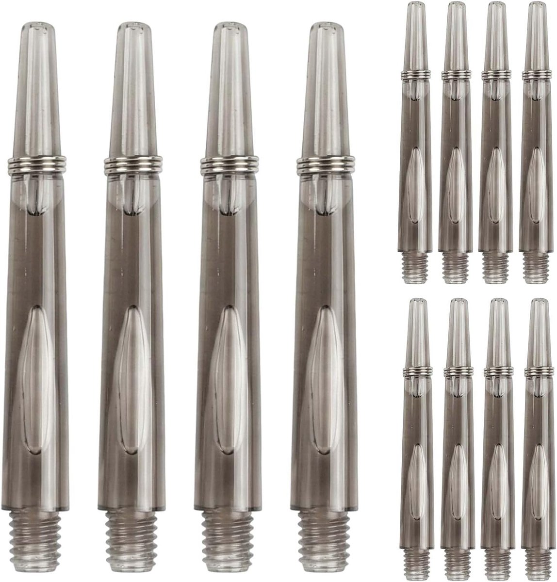 Dartpijlen Schacht Set 45mm - PC Materiaal - Zwart - Duurzaam en lichtgewicht - ShopVlot