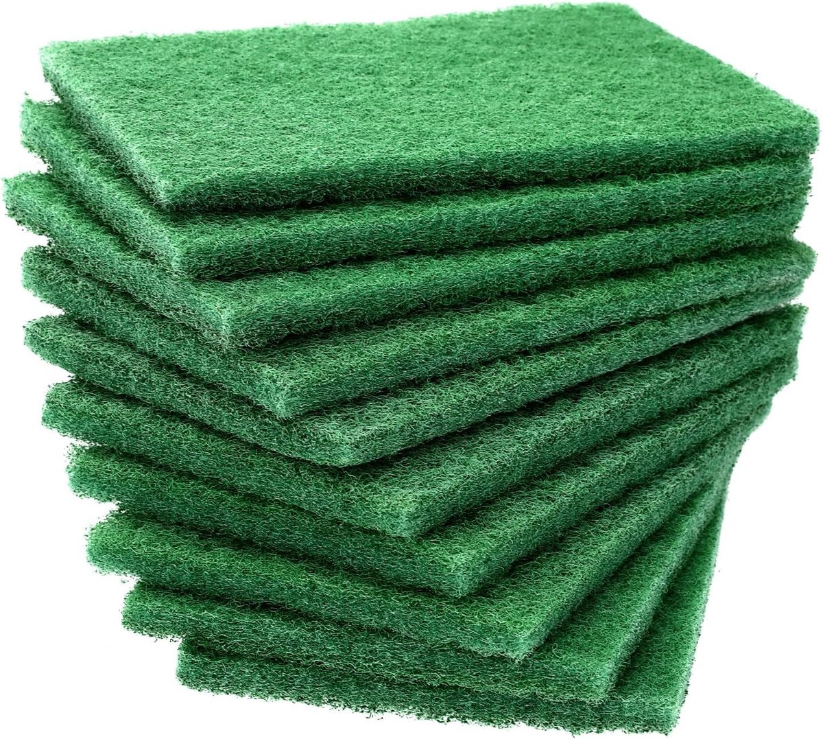 10 Stuks Scrub Pads en Sponsen voor Afwassen - Zachte Schoonmaakborstels voor Pannen, Keuken en Huishouden - Krasvrije en Duurzame Schoonmaakoplossingen
