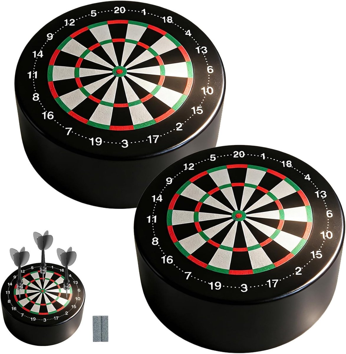 SnelShoppen - Dartbord Opbergset, Dart Houder, Professionele Dart Rack met Bonus Slijpsteen, 10x4 cm, EVA, Geschikt voor TV-Kasten, Boekenplanken, Bar