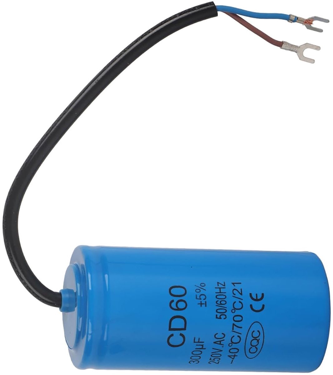SnelShoppen - CD60 250V Motorcondensator, 300uf Schakelcondensator voor Huishoudelijke Apparaten, Duurzaam en Betrouwbaar, Geschikt voor Koelkasten, A