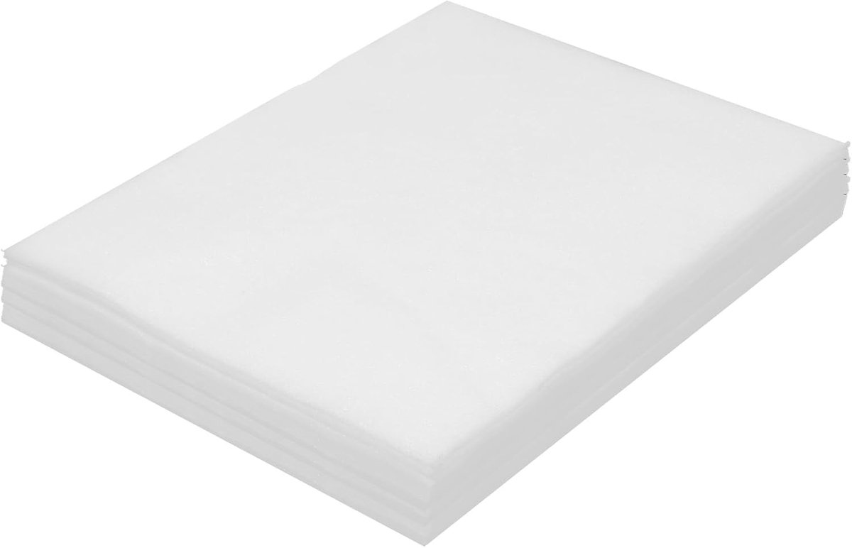 Nail Dust Collector Filter Paper 200pcs - 24x19cm Wegwerp - Efficiënte stofopvang - Voor nagelstofzuiger - ShopVlot