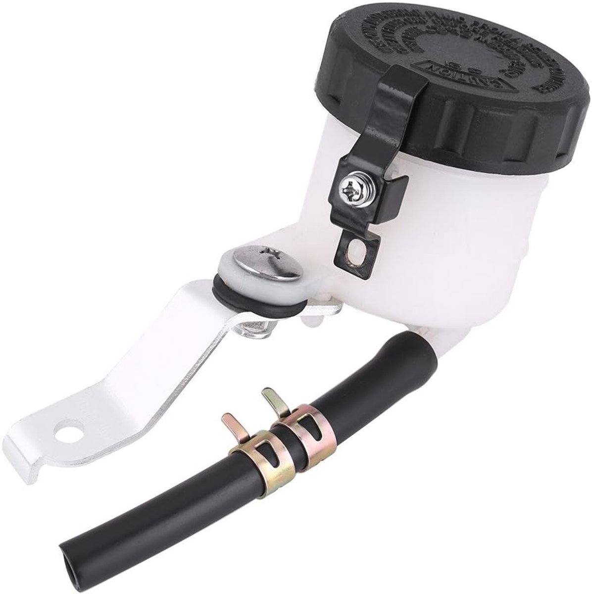 SnelShoppen - Remvloeistofreservoir Cilinder Vervangingsonderdeel voor CBR1000RR / S 2004-2015, CBR600RR - Duurzaam Plastic, Inclusief Klem, Eenvoudig