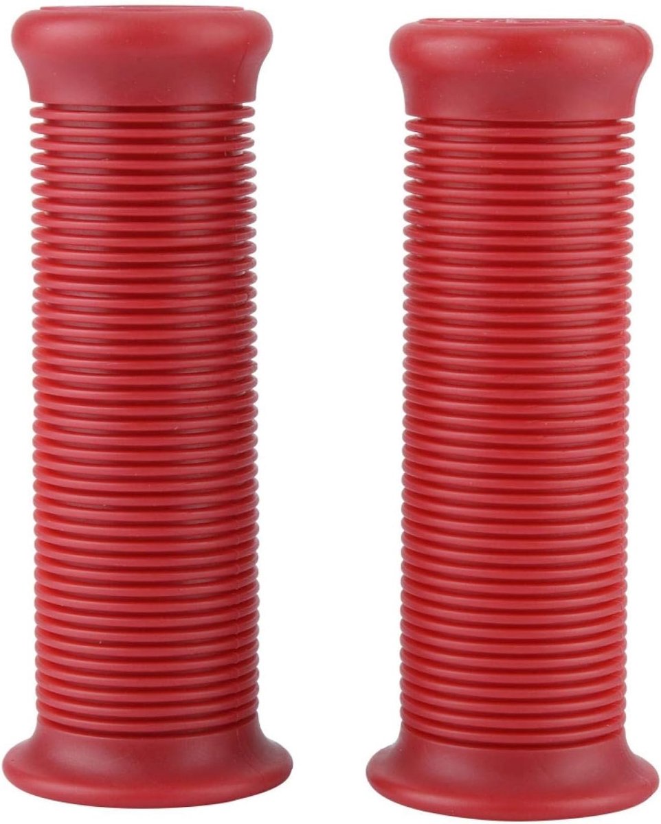 SnelShoppen - Motorhandgrepen 2 Stuks 1 Inch 25mm Universele Vintage TPU Handvatten voor Motorfiets - Duurzaam, Water- en Oliebestendig