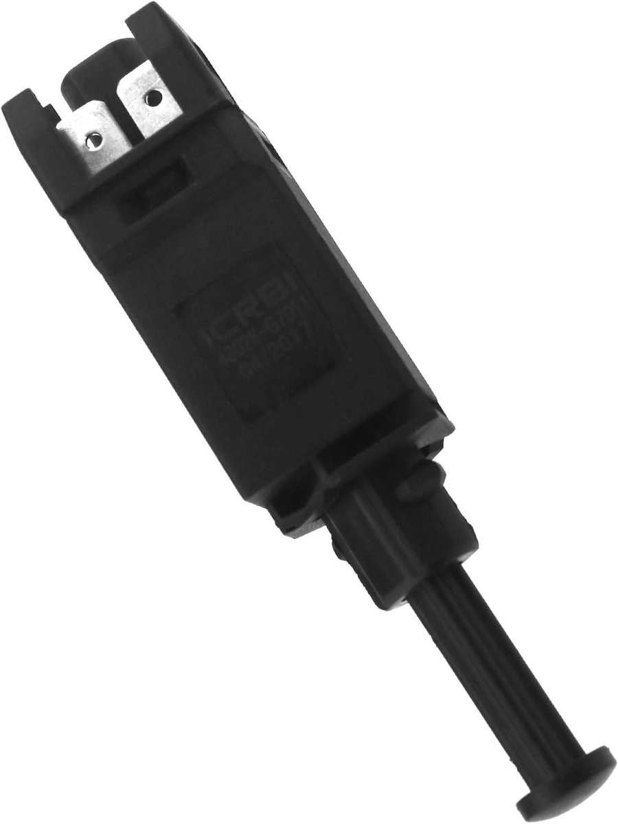 SnelShoppen - Remlichtschakelaar Plastic 191945515B voor VW Skoda SEAT Golf - Directe Vervanging - Zwart - Eenvoudige Installatie