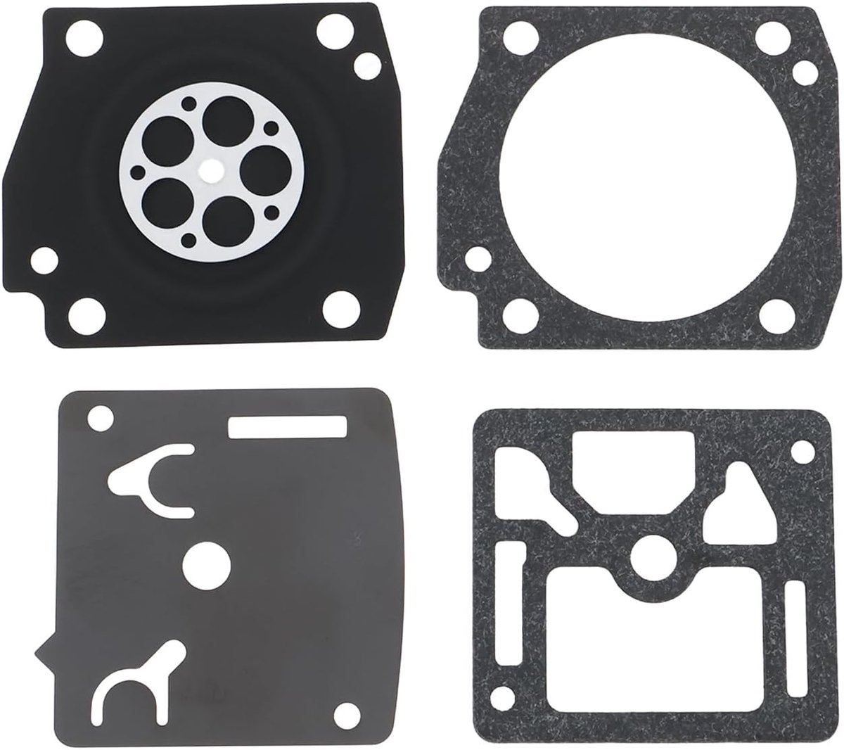 SnelShoppen - Carburetor Gasket Kit 1 Set (4 Stuks) voor Kleine Motoren, Vervangingsset 315 153 681, Geschikt voor EK6100 EK6101 en PC6112