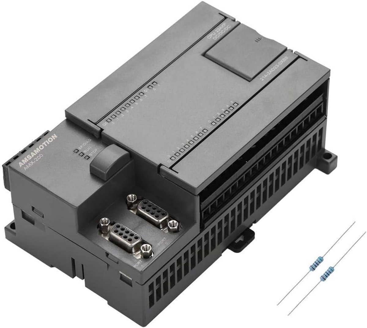 SnelShoppen - PLC S7-200 CPU224XP Programmeerbare Logica Controller 24V DC, 14 Digitale Ingangen, 10 Digitale Uitgangen, 2 Communicatie Aansluitingen,