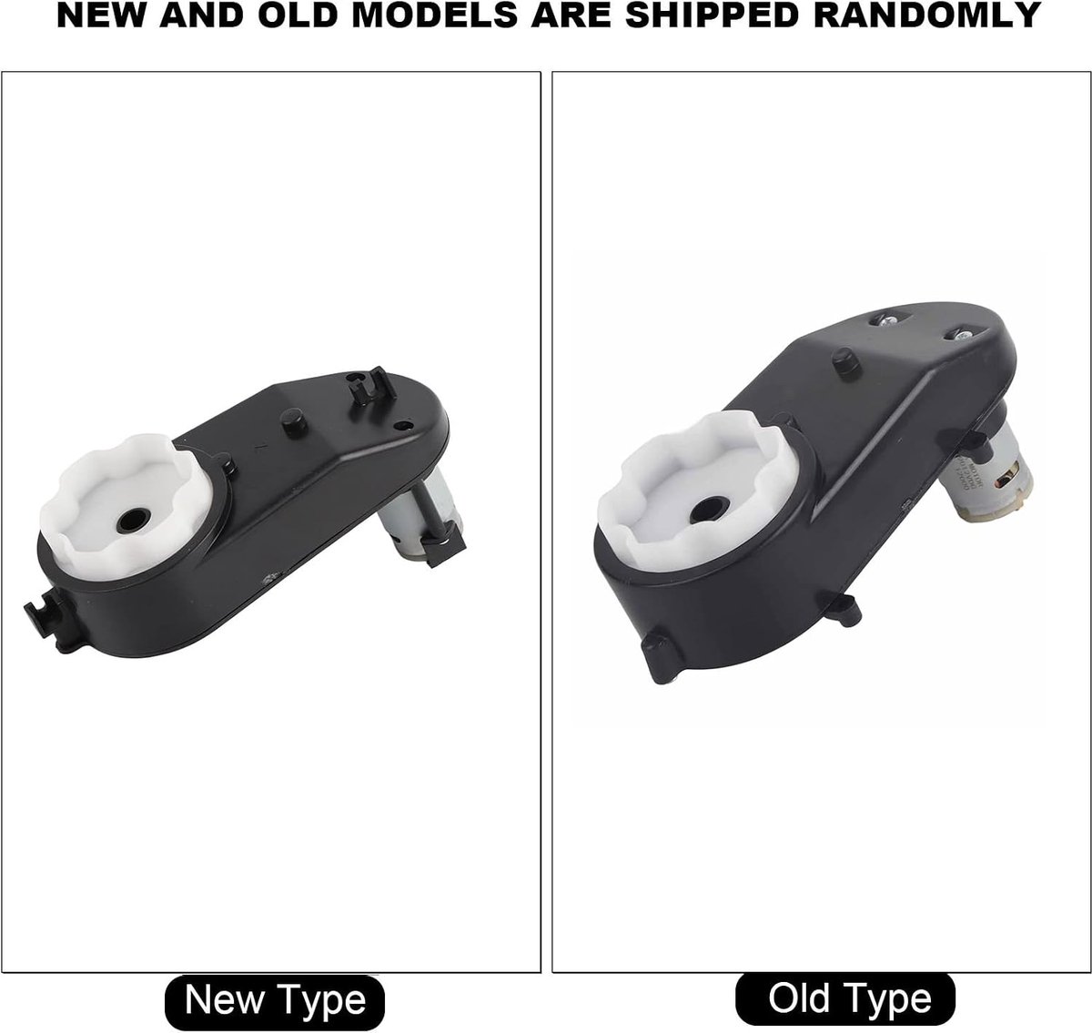 SnelShoppen - RS390 Elektrische Motor Versnellingsbak voor Kinderauto's 12V 12000RPM - Hoogwaardige Kwaliteit, Duurzaam, Diverse Snelheden, Perfect vo