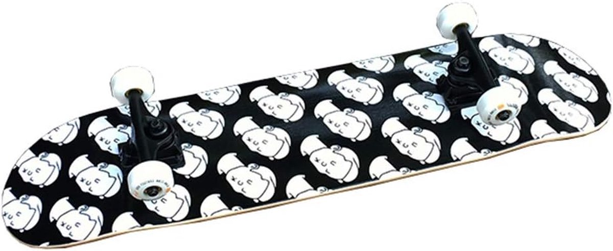 Skateboard Cruiser Longboard Deck Straat skateboarden 7-laags esdoorn constructie 31 inch Kleur #1