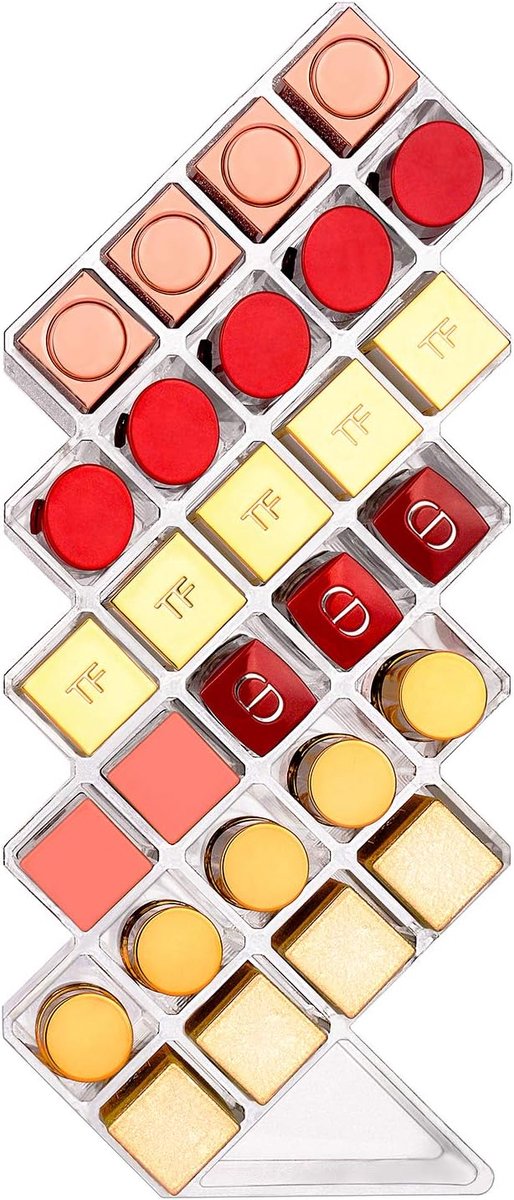 SnelShoppen - Lippenstift Organisatoren en Opslag, Acryl Lippenstift Houder met 28 Slots voor Lipgloss, Doorzichtige Cosmetische Vissticks, Ideaal voo