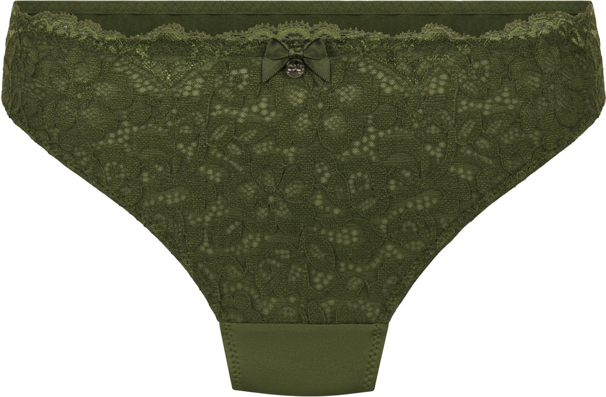 Hunkemöller Marine Thong Groen
