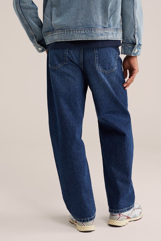 WE Fashion Heren barrel fit jeans