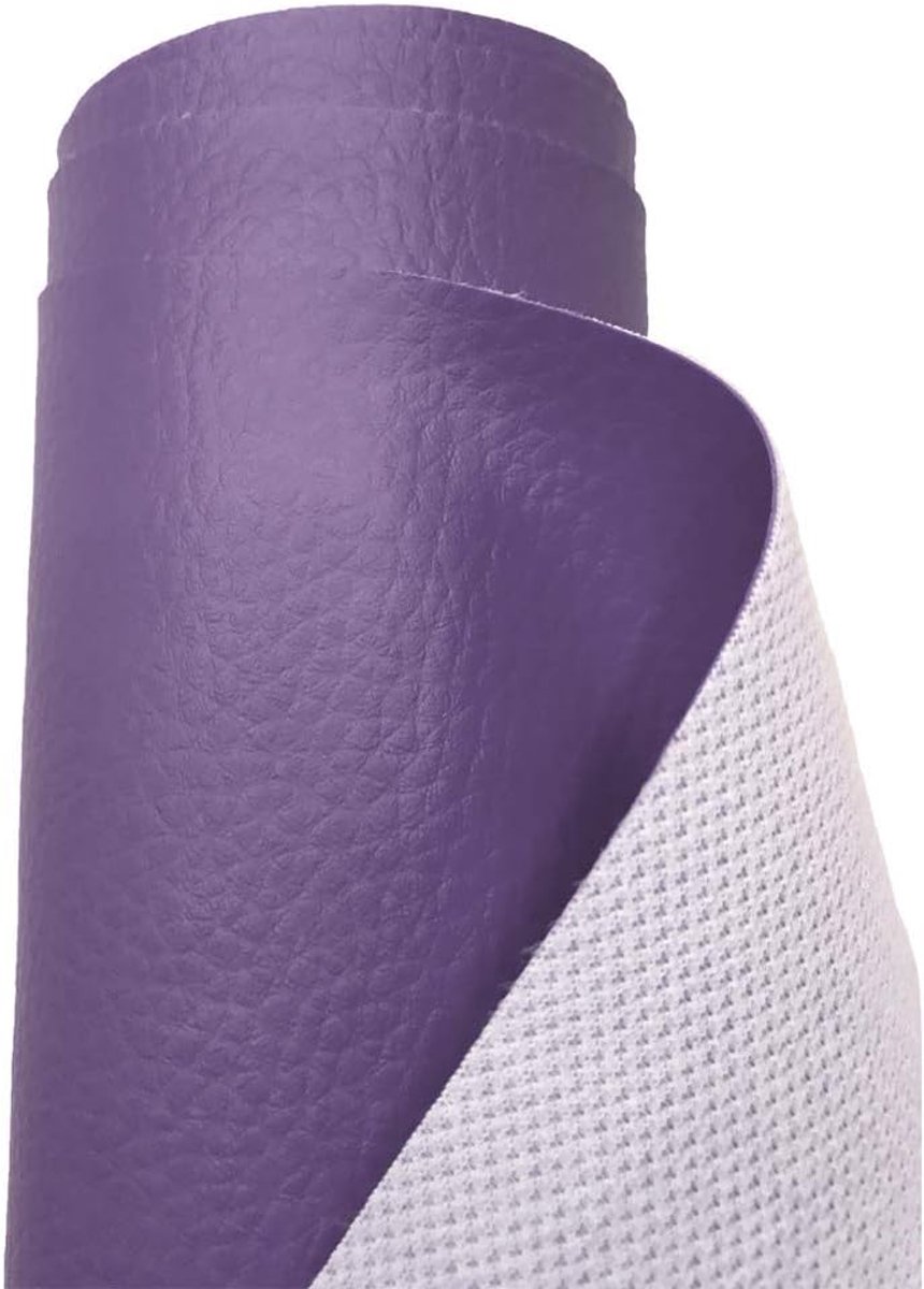 Stof, nepleer, vinyl, waterdicht, materiaal, voor kleding maken, bekleding, tafelkleed, tassen, korte broeken, rokjes, paars, 2 meter, 200 x 140 cm