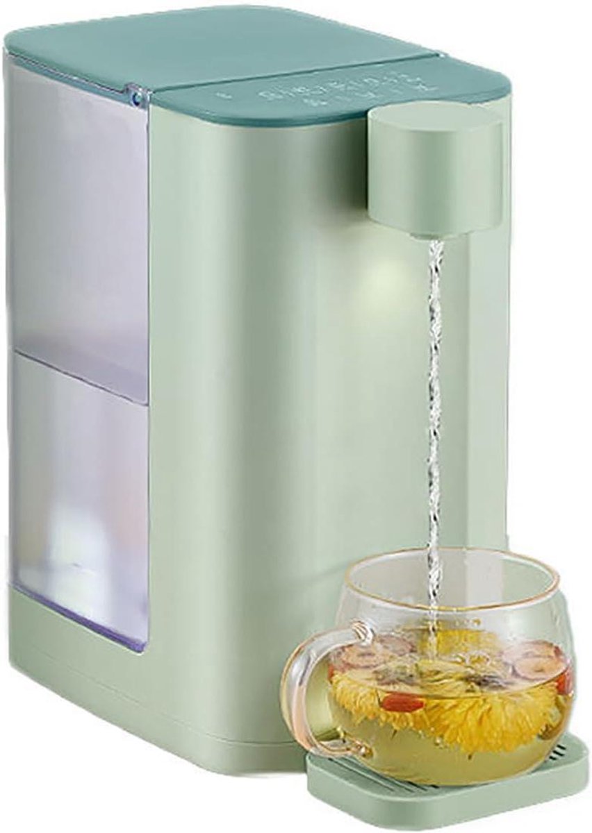 Direct Heetwater Dispenser - Waterkoker - Snelle Drankjes Maken - 5 Temperatuurstanden - 3 Liter Capaciteit - Groen