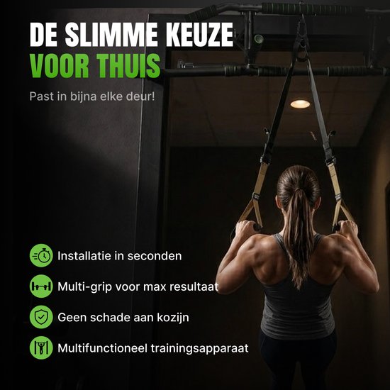 Optrekstang voor de deurpost