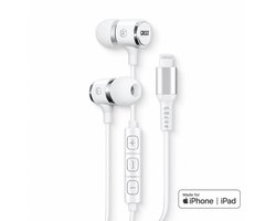 Grixx iPhone oortjes - EarPods voor iPhone en iPad - bedraad - met Microfoon en Afstandsbediening