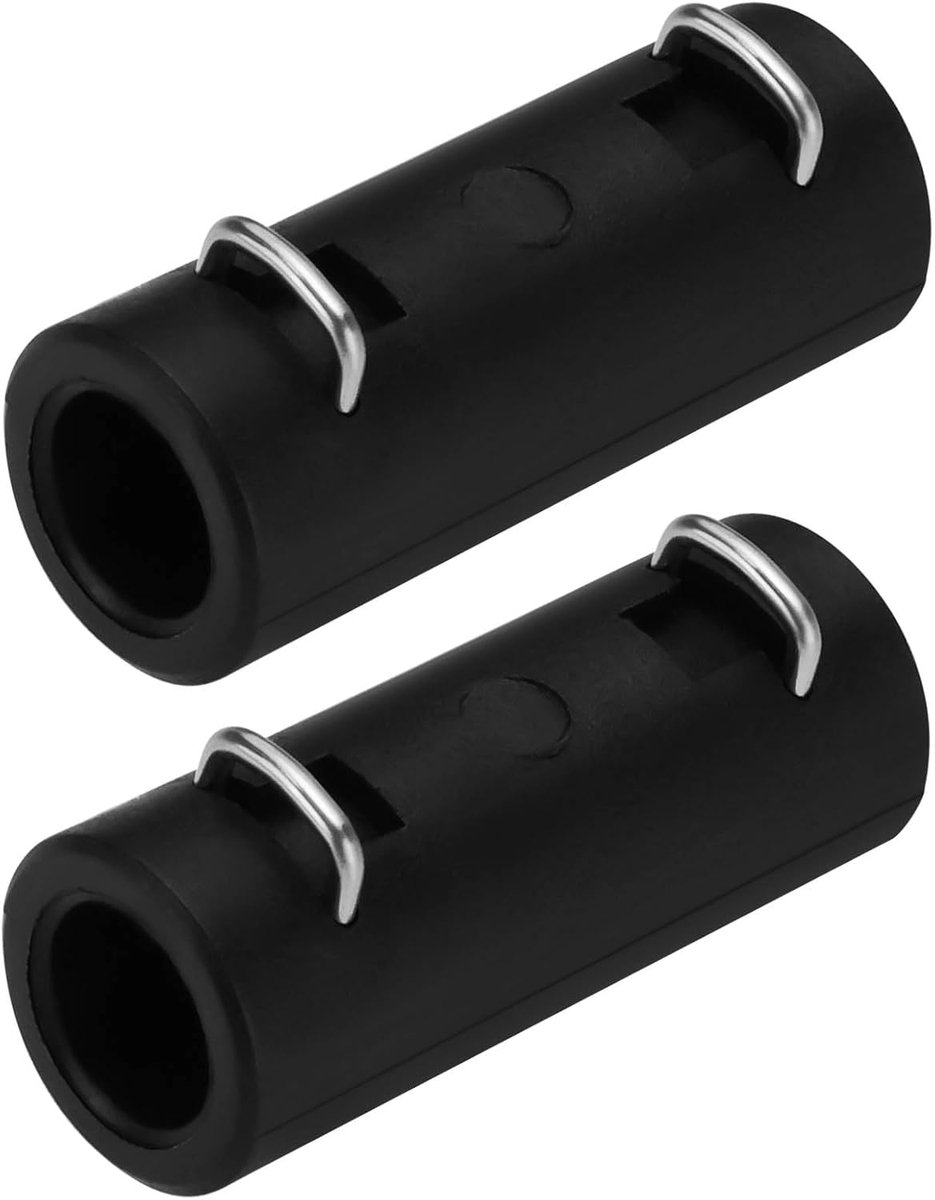 SnelShoppen - Set van 2 Hogedrukreinigerpistool Adapters Compatibel met Kärcher 50 x 19.6mm Hogedrukreinigingsslang Verlengconnector voor Tuinen en Tu