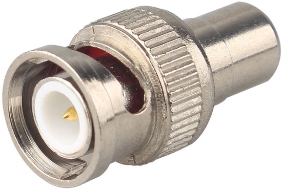 10PCS BNC Male to RCA Female RF Coaxial Connector Coax RG6 Coupler ...