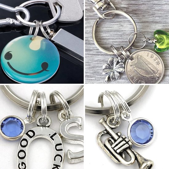 100 Stuks 10mm Kleine Splitringen met Dubbele Lussen voor Sieraden, Halskettingen, Armbanden en Creatieve DIY Projecten van Merkloos — afbeelding 3