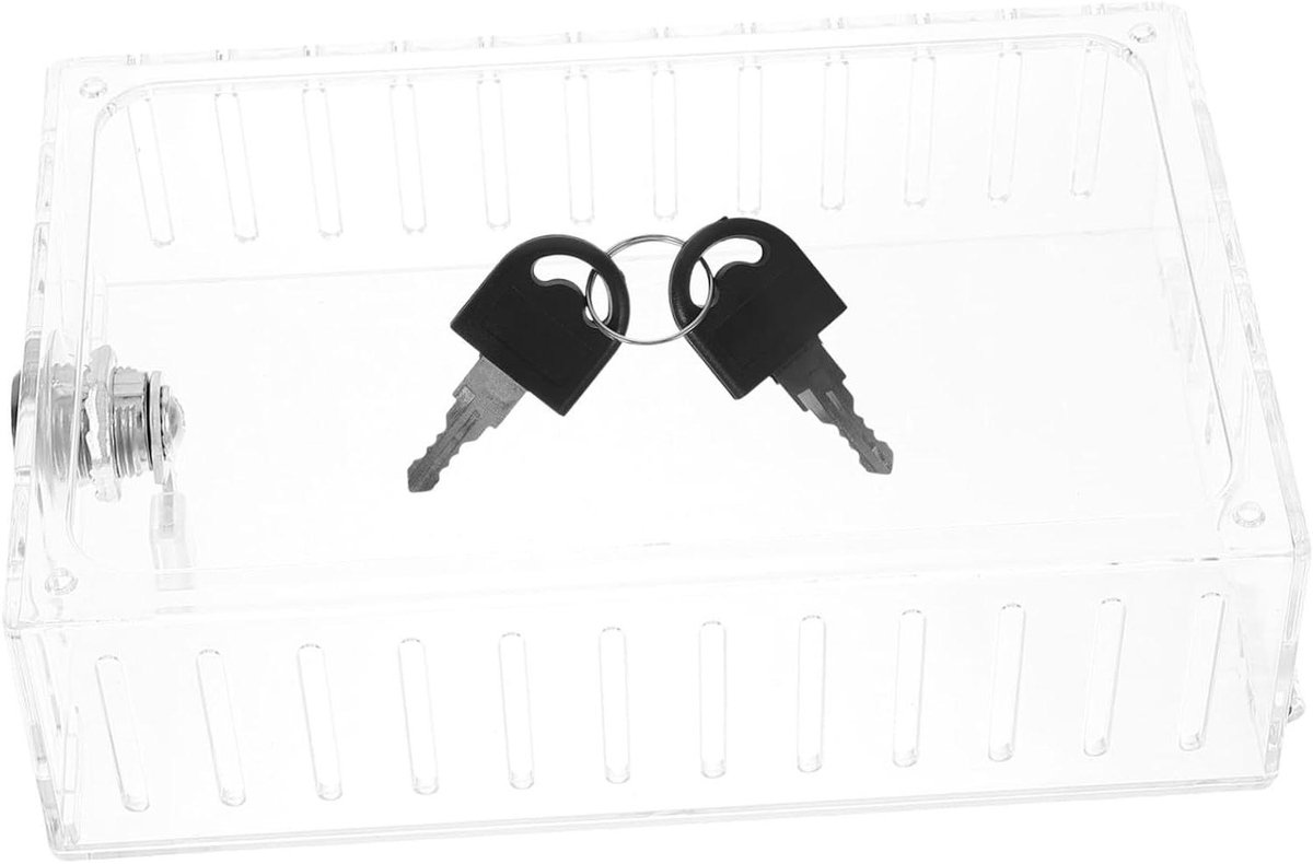 Thermostaat Lock Box - Thermostaat Beveiliging - Ongeautoriseerde Toegang Voorkomen - Transparante Behuizing - 18 x 11.5 x 5.5 cm