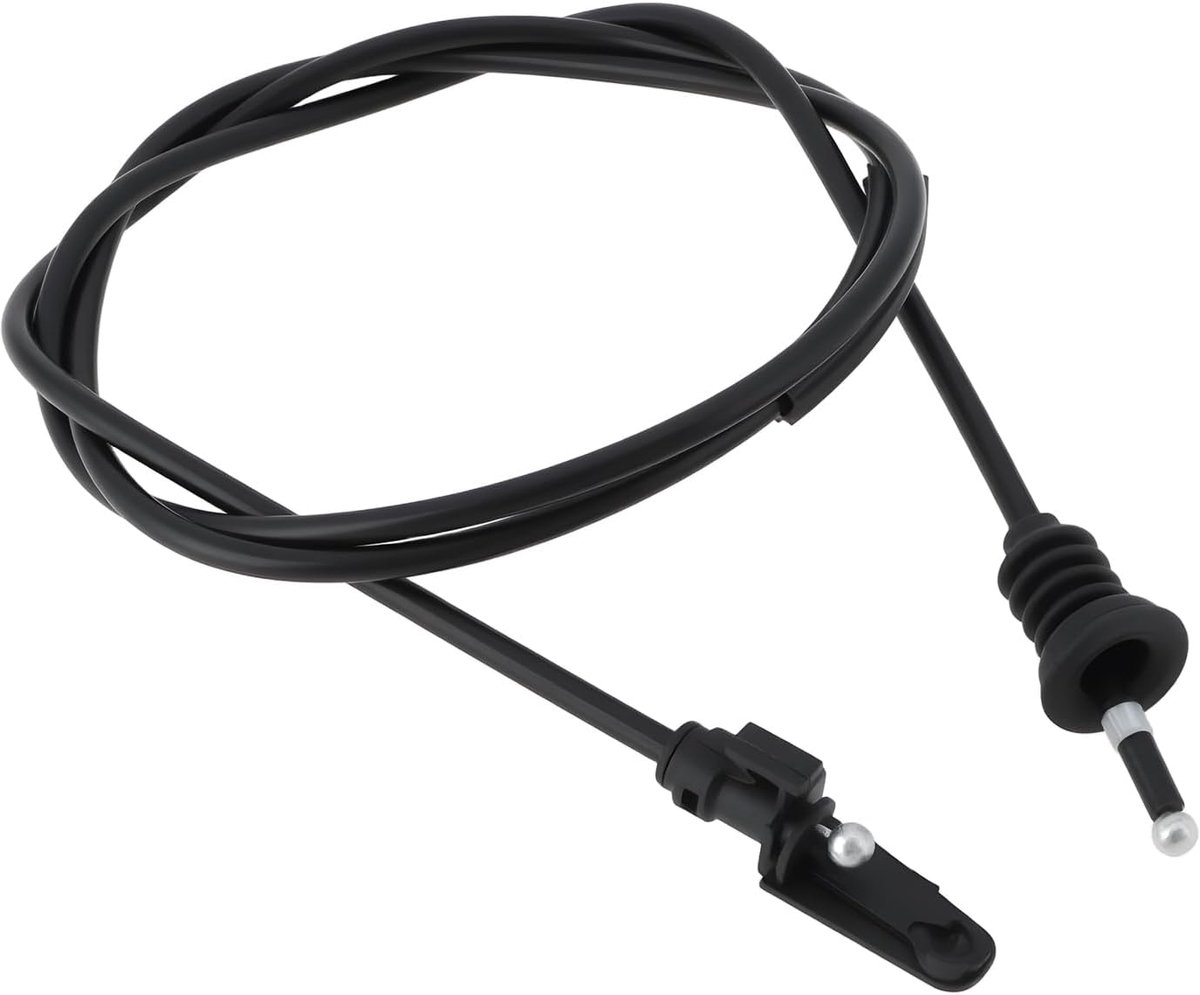 SnelShoppen - Hood Kabel 7E1823530A Geschikt Voor Volkswagen Multivan T5 7HM 7HN 7HF 7EF 7EM 7EN 7HA 7HH - 1458 mm - Hoogwaardige Metaal, Rubber en Ku