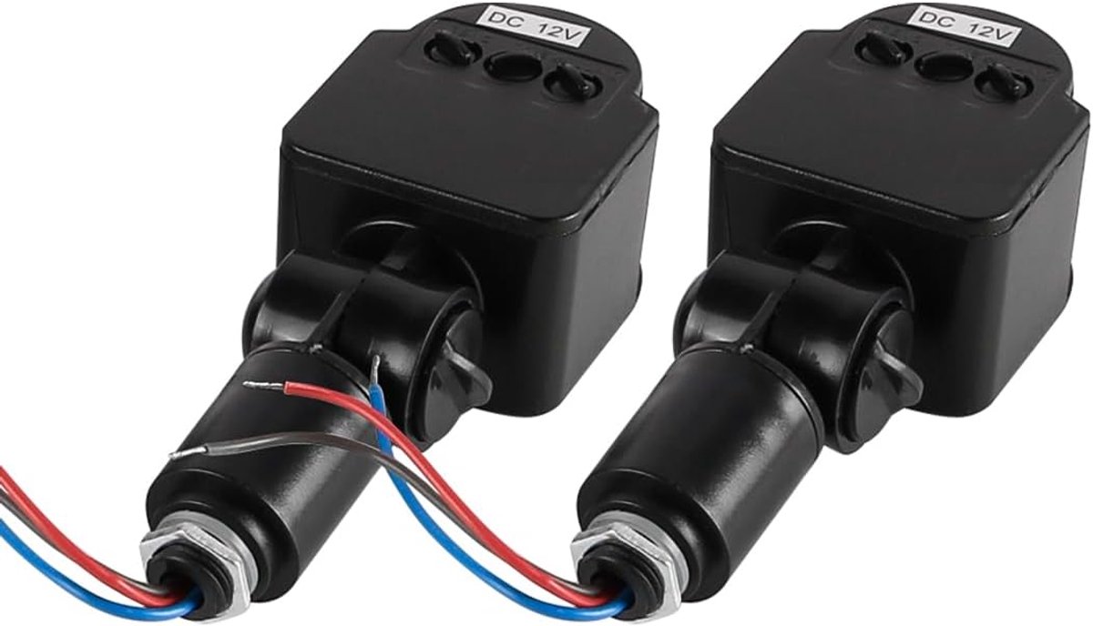 SnelShoppen - 6 Stuks Buiten Infrared Bewegingssensor Schakelaar Automatische Bewegingsdetectie Muurmontage Timer voor Buiten Bewegingsdetector Verlic