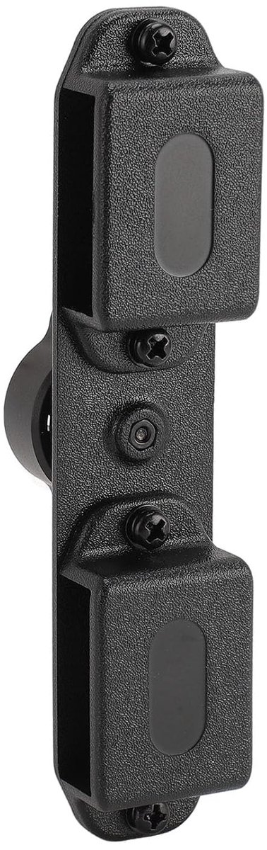 SnelShoppen - Handheld Radio Auto Ventilatiehouder Professionele Verstelbare Veilige Houder voor Twee-Wege Radios Geschikt voor de Meeste Auto's, Pick
