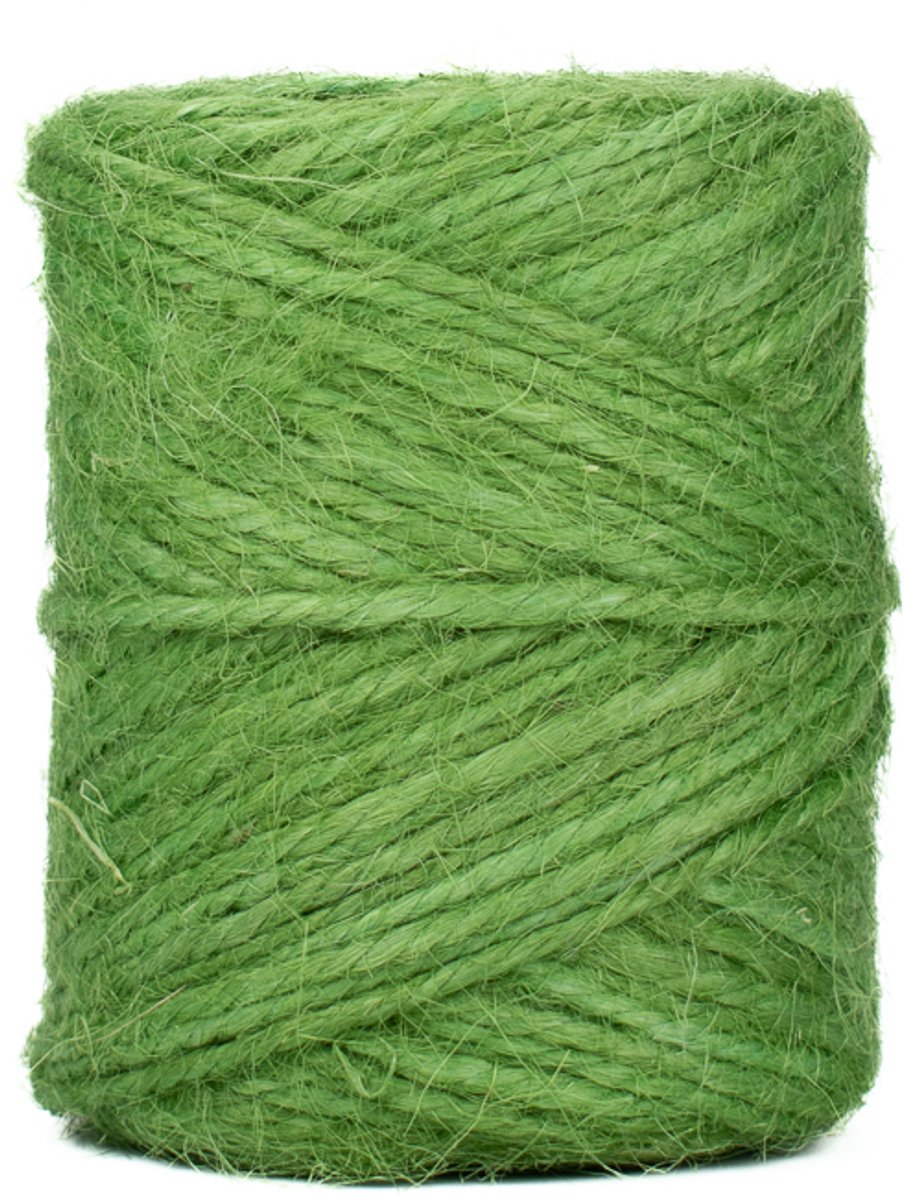 Jute touw - Groen