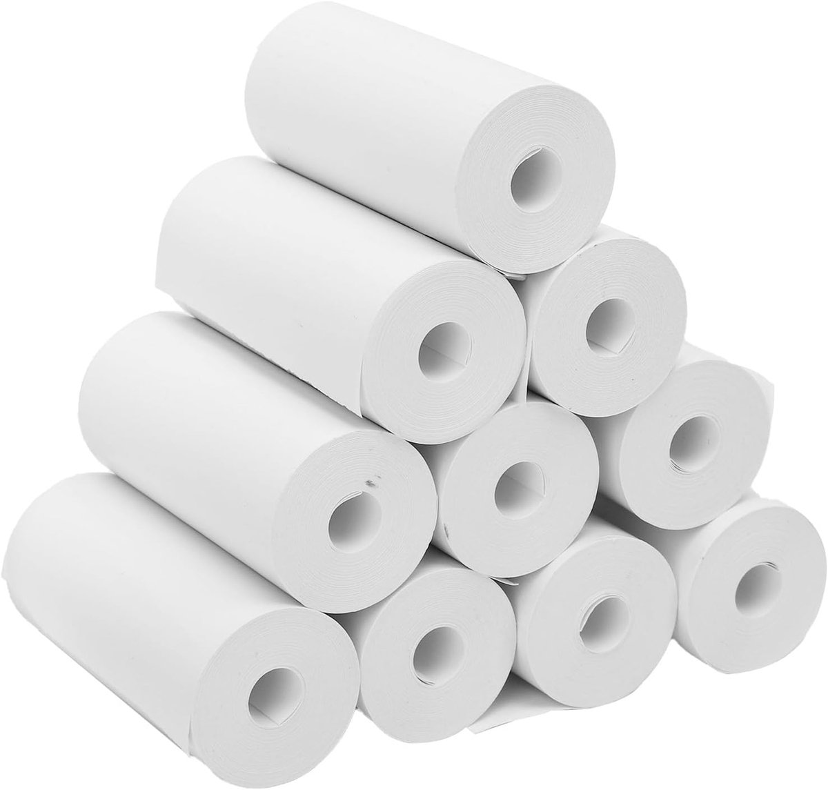 SnelShoppen - 10 Rollen Thermisch Afdrukpapier voor Instant Camera, 57x25mm Vochtbestendig, Hoge Helderheid en Levendige Kleuren, Perfect voor Foto's