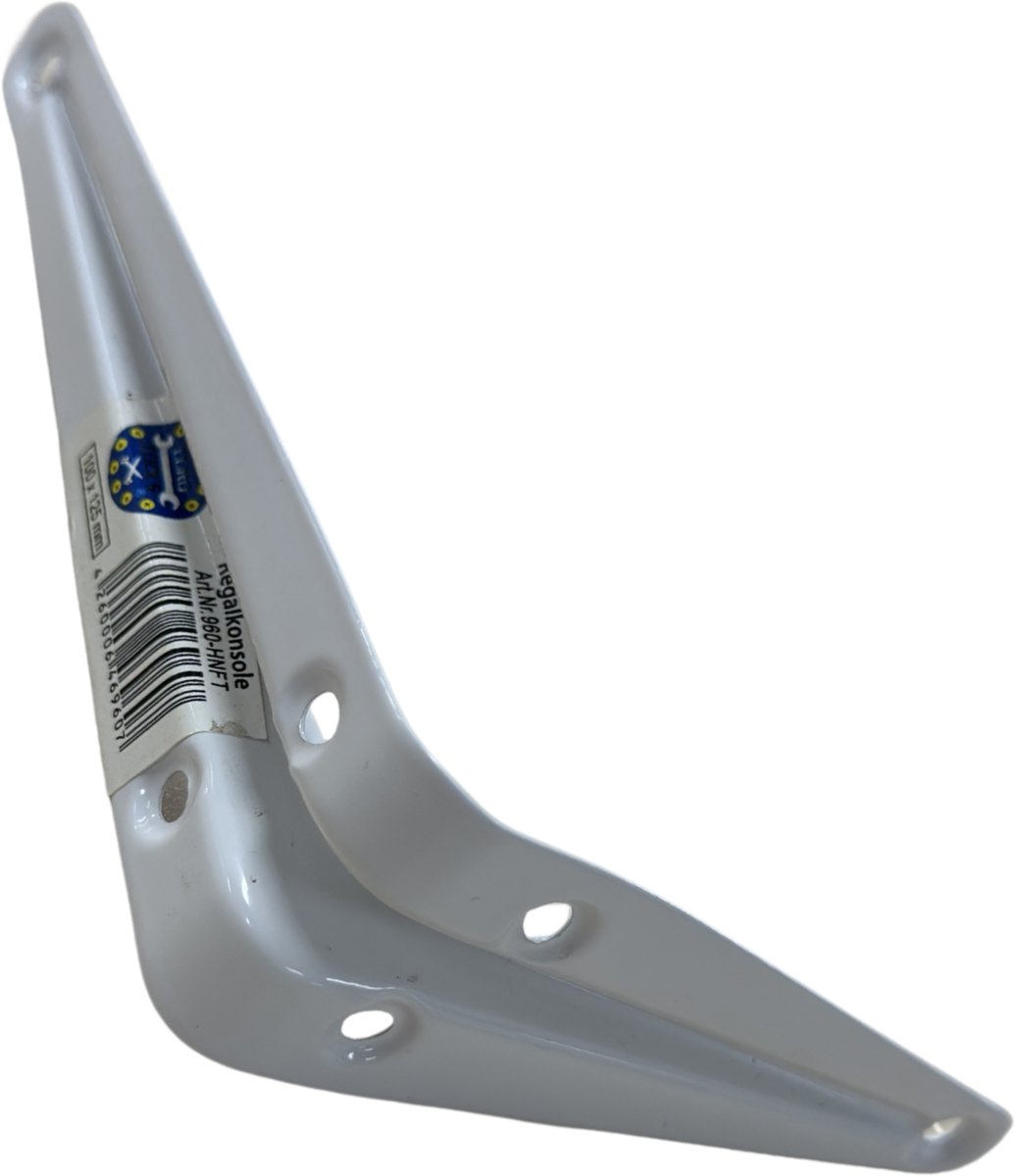 Eurotools plankdrager | 100 x 125 mm | wit