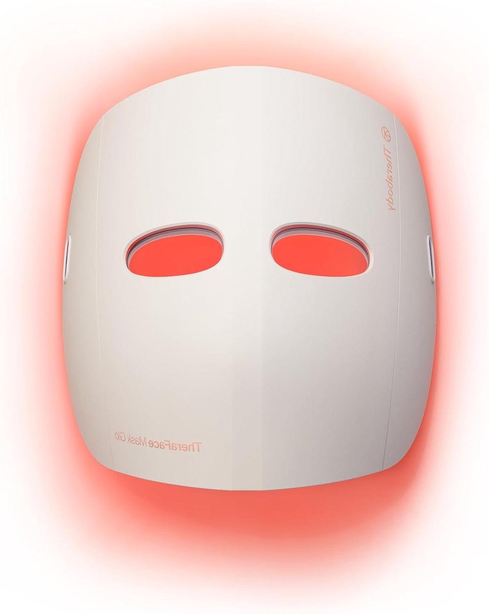 Gezichtsmasker - LED Therapie - Huidverbetering - Volledige Dekking - 12 Minuten Programma - Wit en Zwart