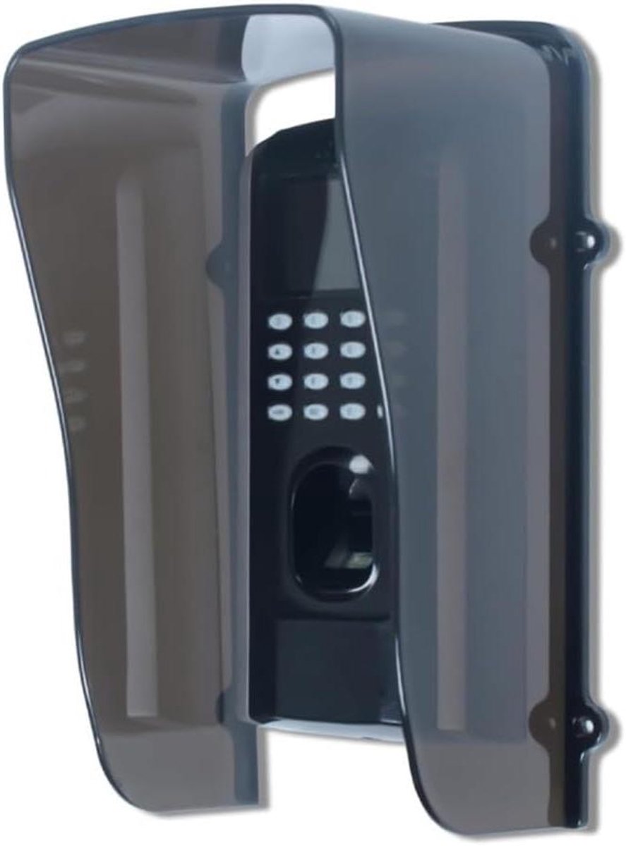 Deurbel Overkapping - Regenkap Deurbel - Elektronica Beschermen - IP Rated Weerbestendig - 15 x 24 x 14 cm - Bruin