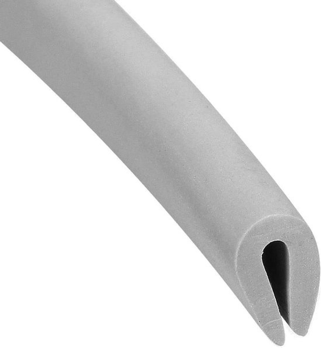Randafwerking U-seal - Plastic U-seal kanaal Beschermplaat voor randen, geschikt voor 0.5-1.5 mm randen, 3 m lengte, 0.39 inch hoogte, ideaal voor meubelbescherming en klusprojecten
