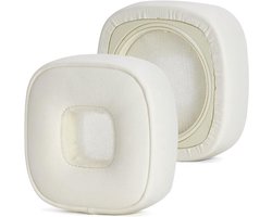 Vervangende Oorkussens voor Marshall Major III/IV/V ANC Hoofdtelefoon - Hoogwaardige Schuim en Echte Leer, Comfortabel en Duurzaam, Crema Kleur