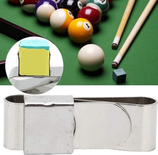Magnetische krijthouder voor biljart, chalk clip voor snooker en pool, ideaal voor professionele spelers — afbeelding 3