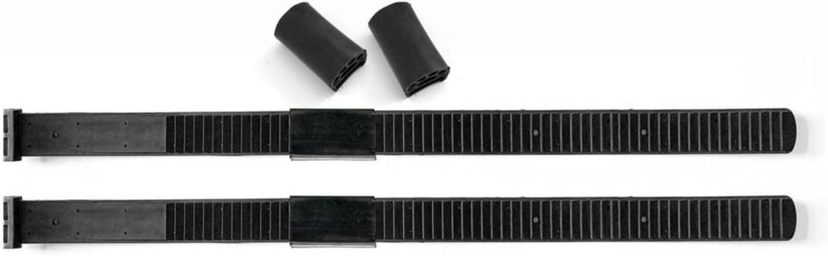 Fixeerbanden voor spacer 600 mm - TPU staalversterkt - inclusief rubber pads - ideaal voor fietsen - ShopVlot