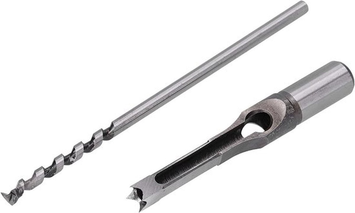 Vierkante Houtboor voor Houtbewerking - Scherpe en Stabiele Boor voor Houtverbindingen en Mortiser (10mm)