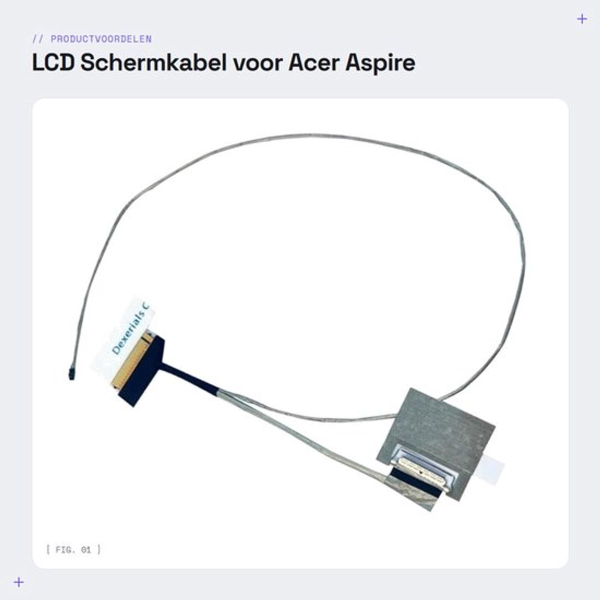 LCD Schermkabel voor Acer Aspire Modellen