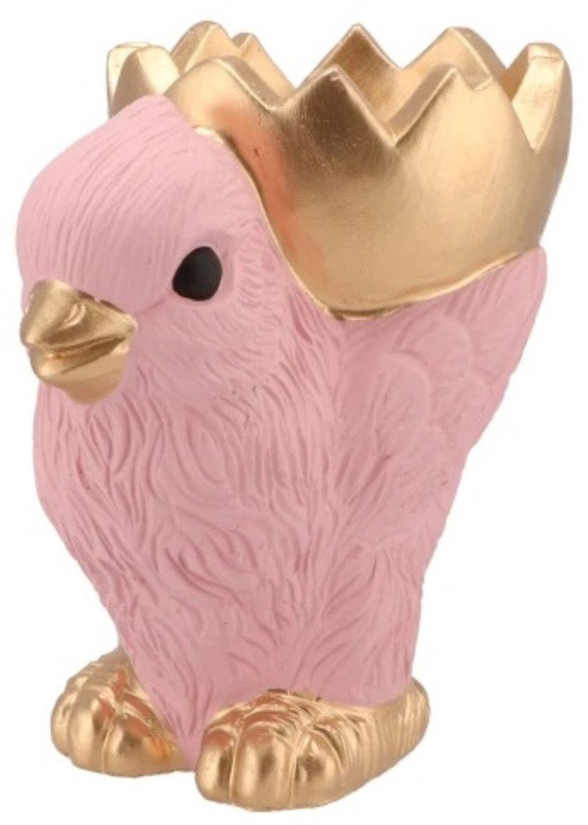 Schaal kuiken roze 22 cm
