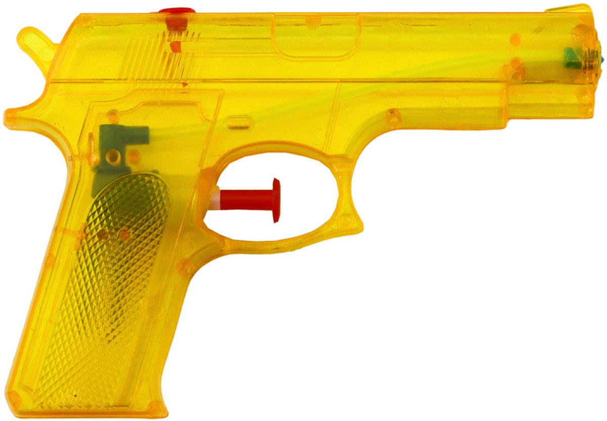 Waterpistool Klein Kunststof Geel 15 Cm X 10,5 Cm