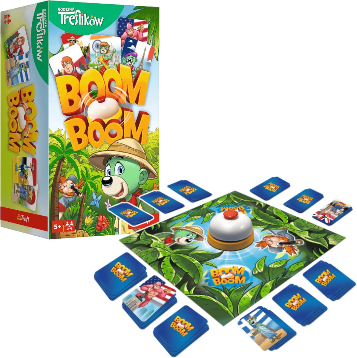 02822 Spel - Boom Boom Treflik Familie Trefl