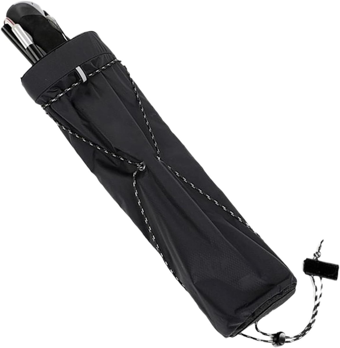 Draagtas Trekkingstokken - Wandelstok Tas - Outdoor Avontuur - Waterdicht Nylon - 10x40x7 cm - Zwart