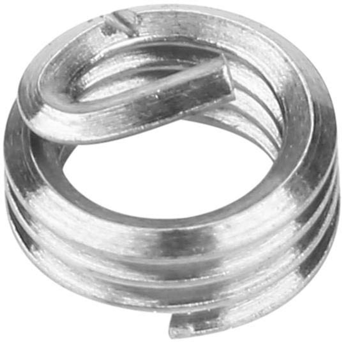 SnelShoppen - 100x M3 RVS Spiralen Draad Inserts - Roestvrij Staal SS304 - Helical Draadversterkers voor Verbindingen in Aluminium en Meer