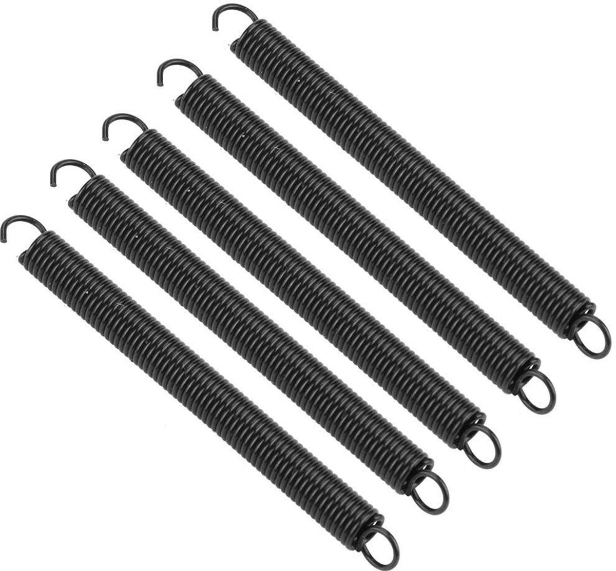 SnelShoppen - 5x Vervangingsveer voor Randzoeker 0.6mm Dikte 4mm Buitendiameter 50mm RVS Hoogwaardige Kwaliteit