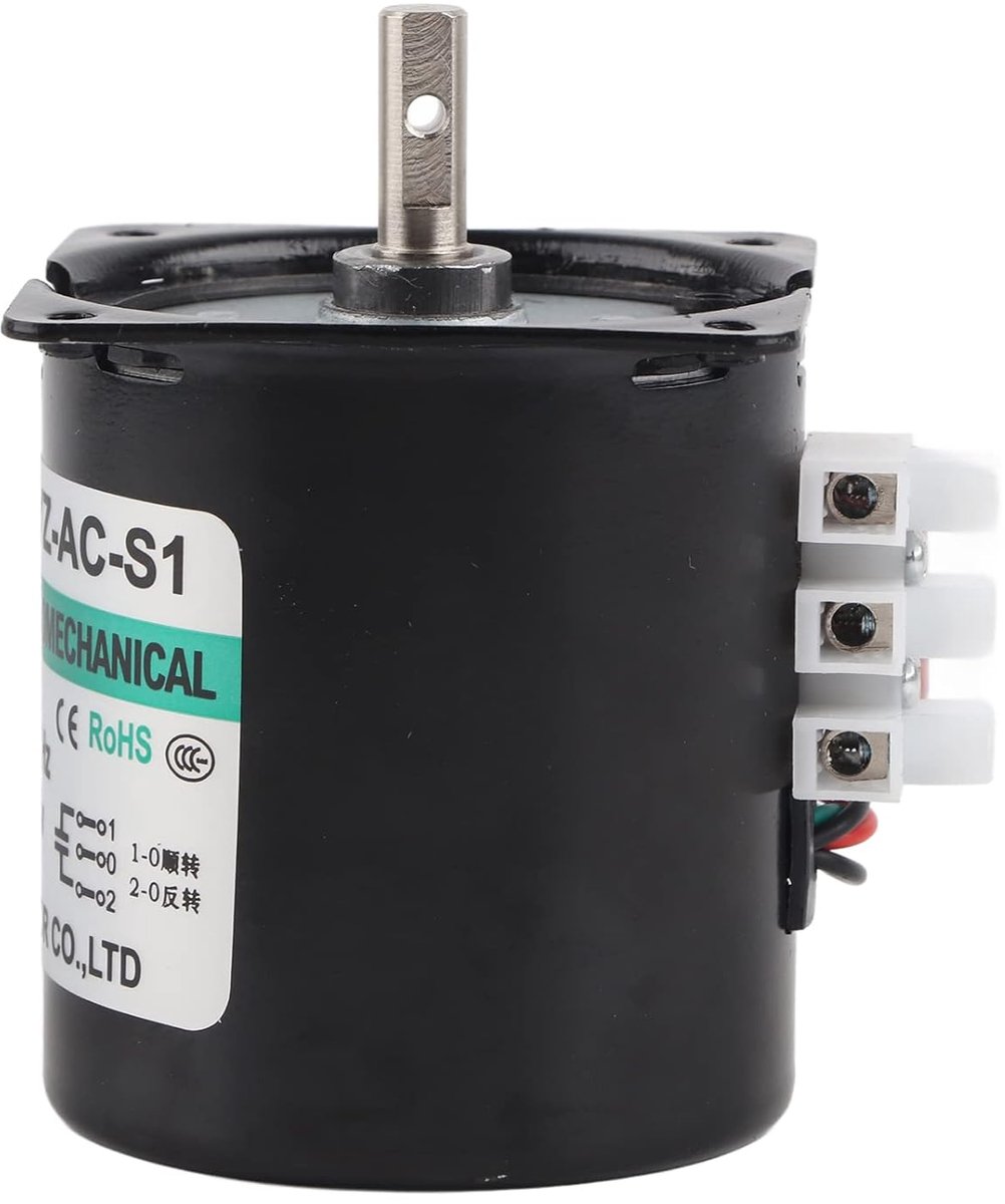 SnelShoppen - Synchronous Motor CW/CCW 68KTYZ Motor, Permanente Magnetische Synchronous Motor 220 V 28 W (20 RPM) Mini Elektrische Motor met Dimmer vo