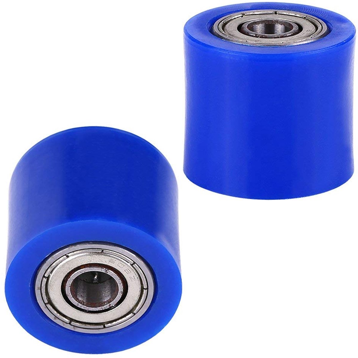 Kettingroller 8 mm - hard rubber en ijzer - robuust en duurzaam - eenvoudig te installeren - ShopVlot