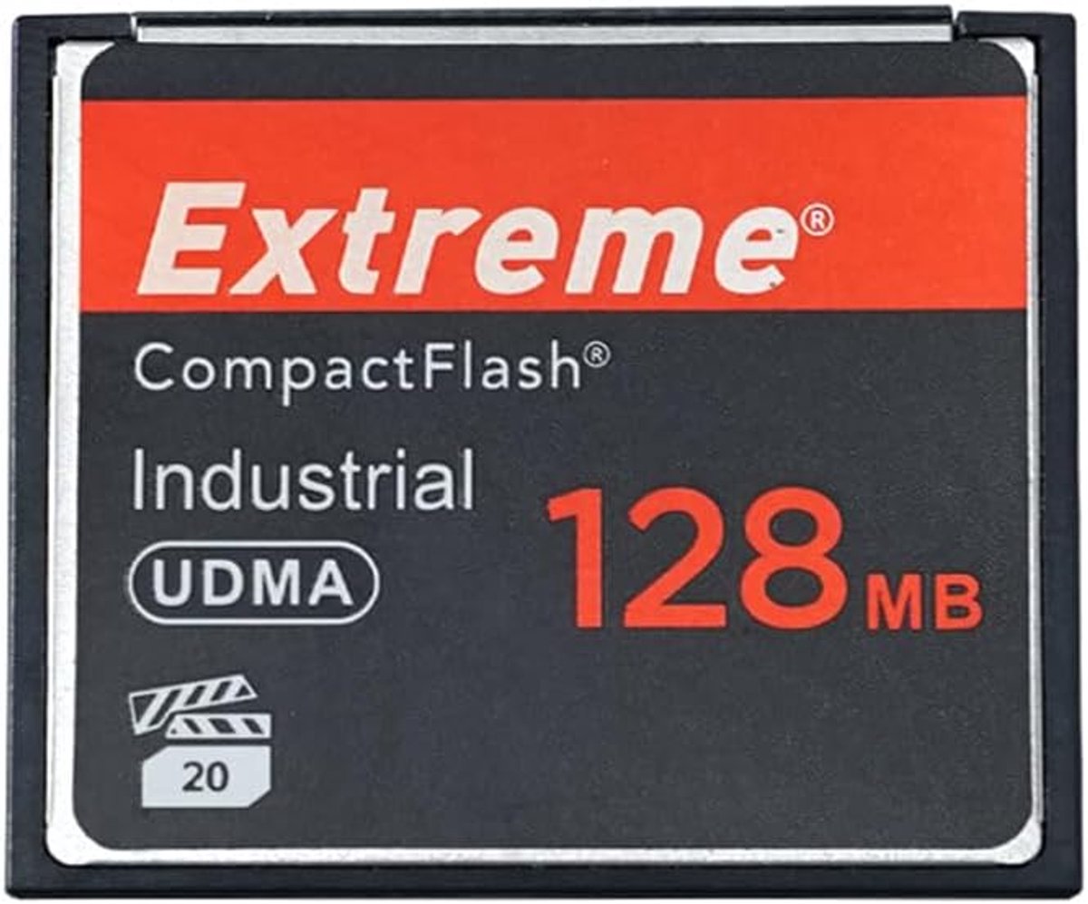 SnelShoppen - 128MB Compact Flash Geheugenkaart, Originele CF Kaart voor Professionele Fotografen, Videografen en Enthousiasten, Perfect voor Canon EO
