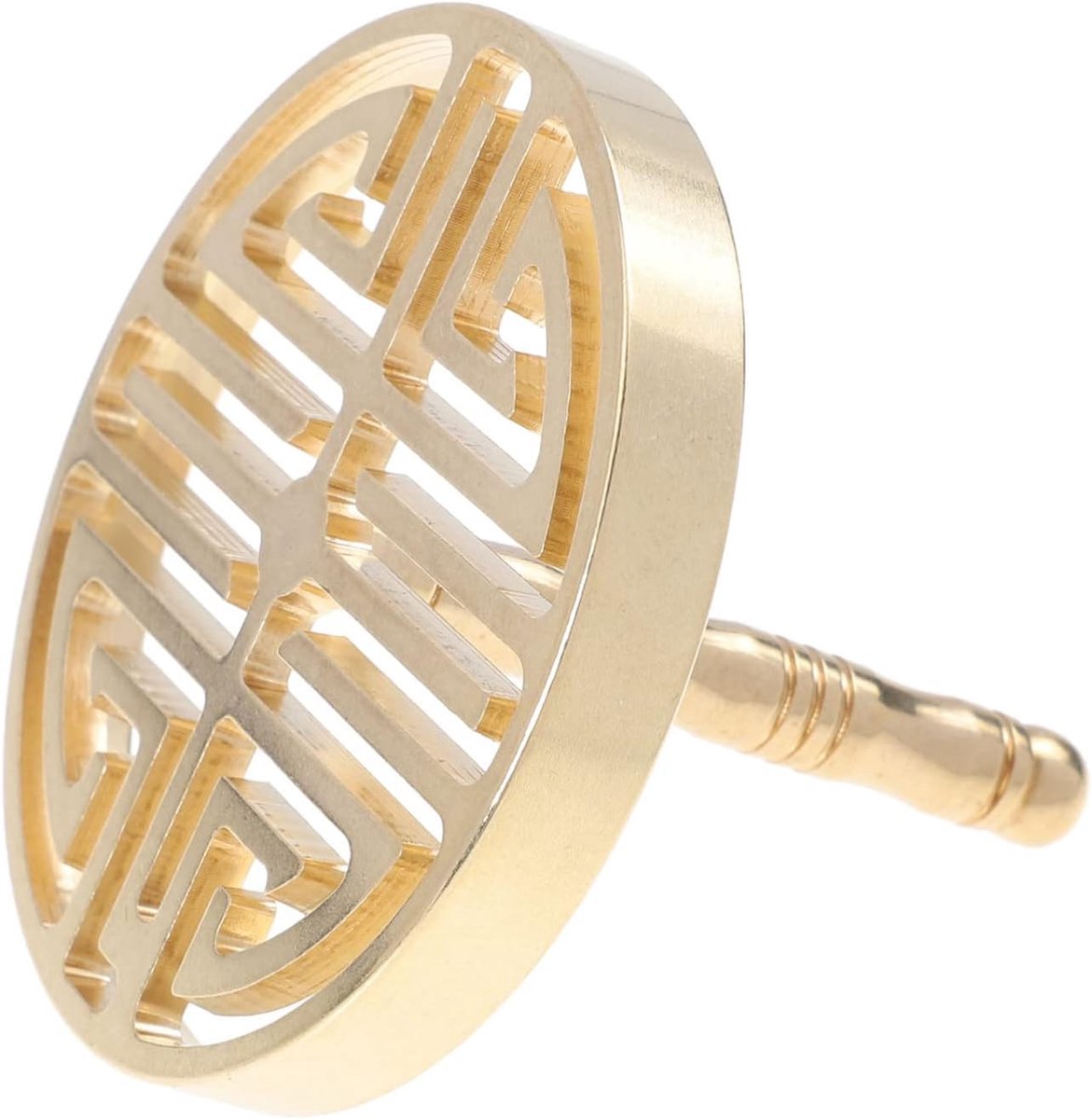 SnelShoppen - Incensesticks Persvorm Chinese Incense Mould Goudkleurige Lotus Vormen voor DIY Geuraccessoires - Duurzaam en Praktisch voor Woonkamer,