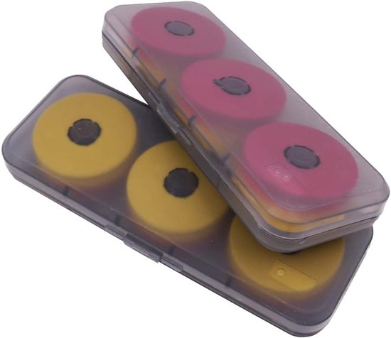 12 Stuks Vissers Schuim Spoelen voor Visserslijn, Ideaal voor Opslag van Vissersaccessoires en Lijnen in Plastic Doos van Merkloos — afbeelding 3