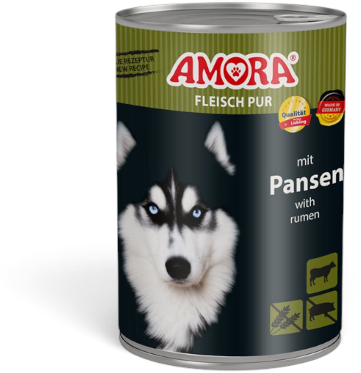 Amora AMORA Hond Pur 6x400g - Pens